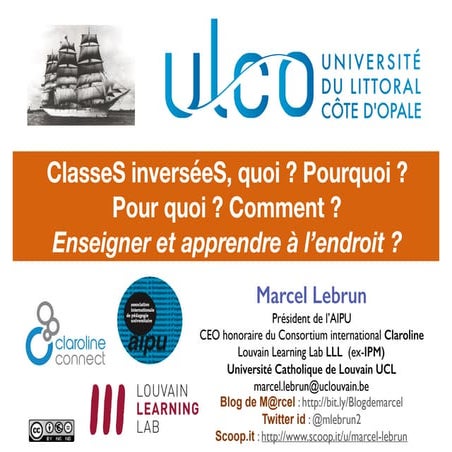 Marcel classes inversées   opale dunkerque