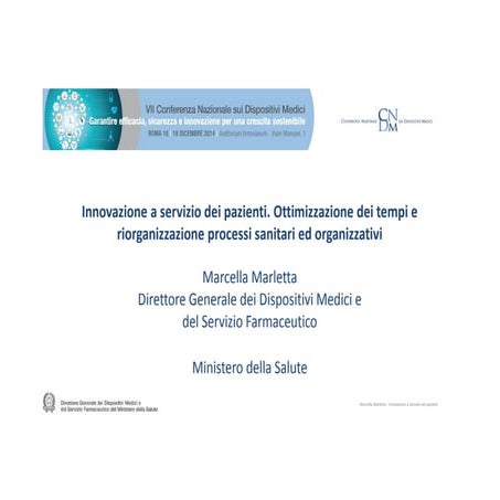 Marcella Marletta - Innovazione a servizio dei pazienti