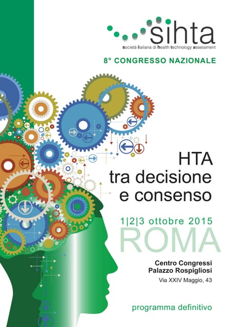Marcella Marletta - Programma VIII Congresso Nazionale Sihta