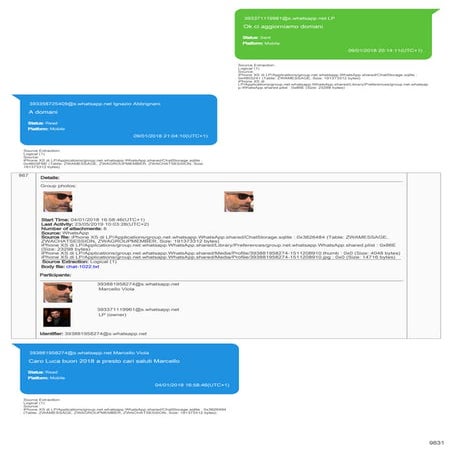 Le chat tra Luca Palamara e Marcello Viola