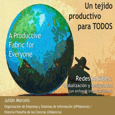 Marcelo J - Presentación - Un tejido productivo para todos