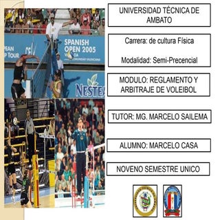 reglamento de voleibol  1.