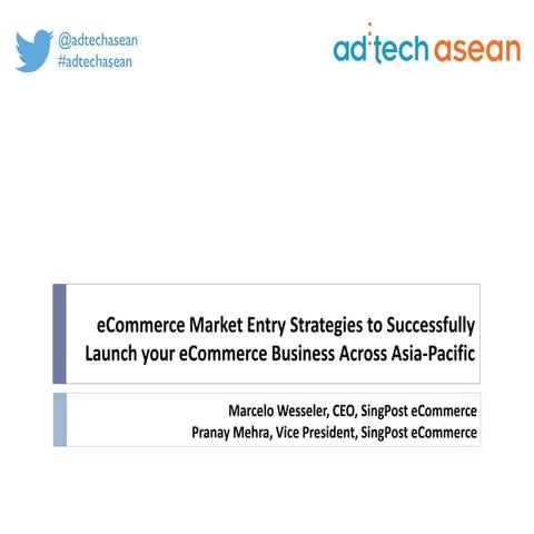 eCommerce Market Entry Strategies to Successfully Launch your eCommerce Busin...