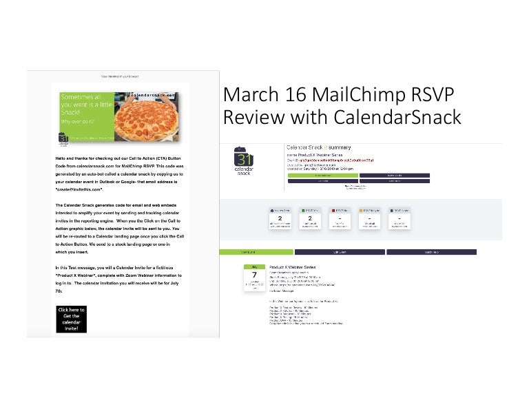 Mailchimp Rsvp