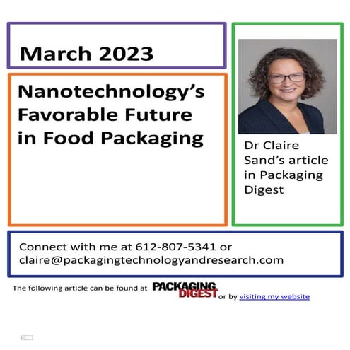 Applications of Nanotechnology in food science | PPTX