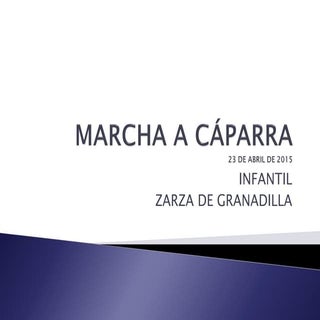 Marcha a cáparra