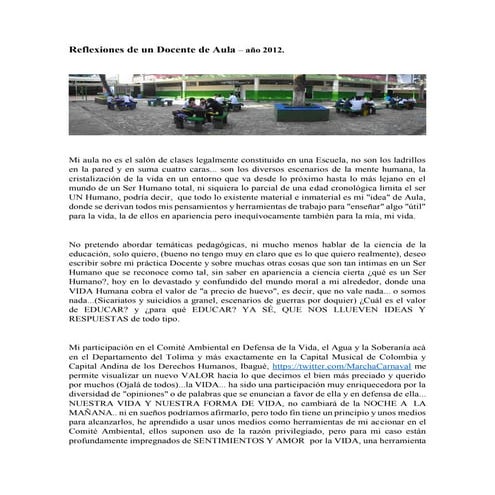 Marcha Carnaval yo marcho 2017