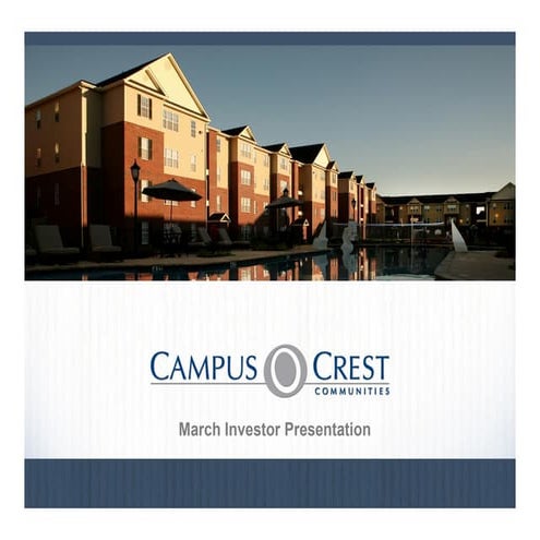 March investor presentation | PPT