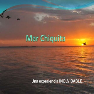 Mar chiquita.... una experiencia in...