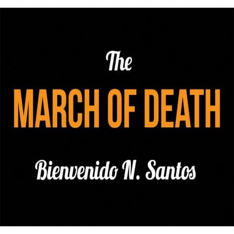 The March of death by Bienvenido Santos