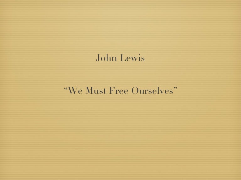 March on washington john lewis