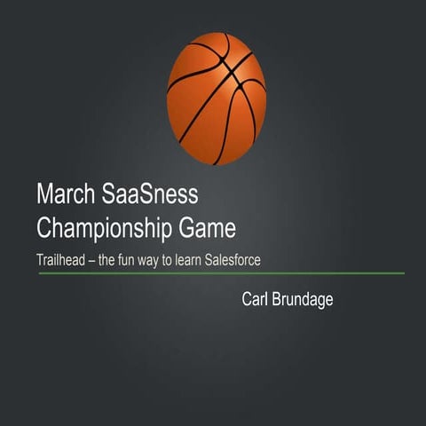 March SaaSness - Trailhead