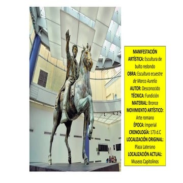 Estatua ecuestre de Marco Aurelio