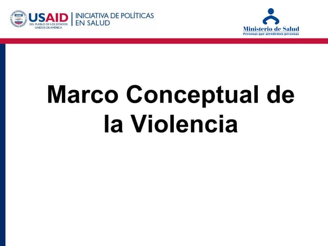 Violencia De GéNero (Marco TeóRico)