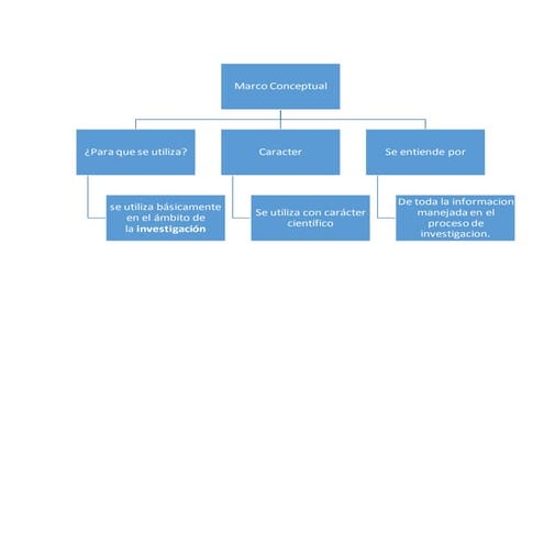 Mapa Conceptual De la Teoría conceptual