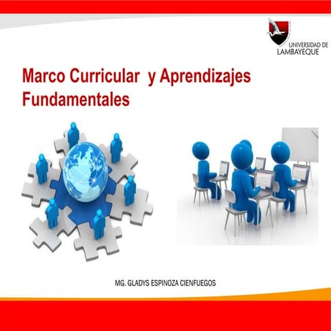 Marco curricular y aprendizajes fundamentales