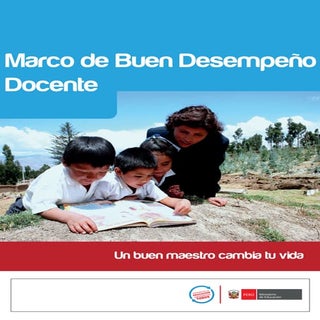 Marco del buen desempeño docente
