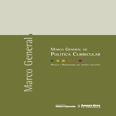 Marcogeneral politica curricular todos los niveles