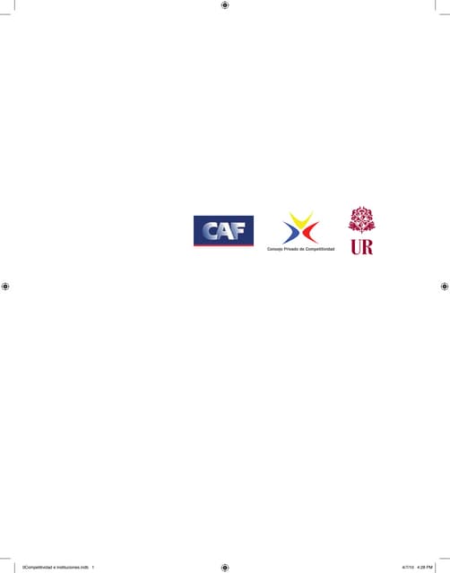 Marco Institucional de la Competiti...