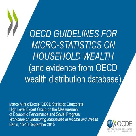 OECD Framework for Statistics on the Distribution of Household Income ...
