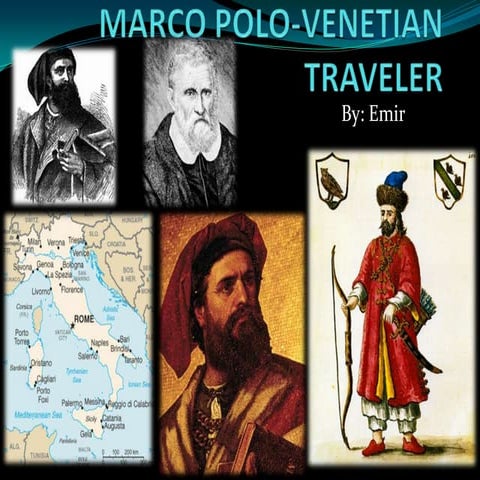 Marco polo venetian traveler