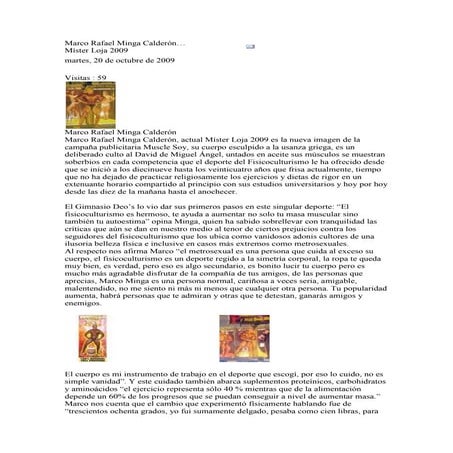 Marco Rafael Minga CalderóN