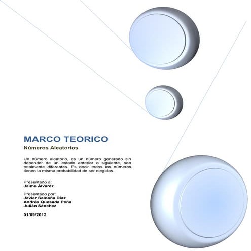 Numeros Aleatorios