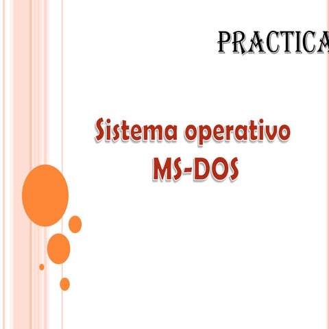 Practica interprete de comandos de windows | PDF