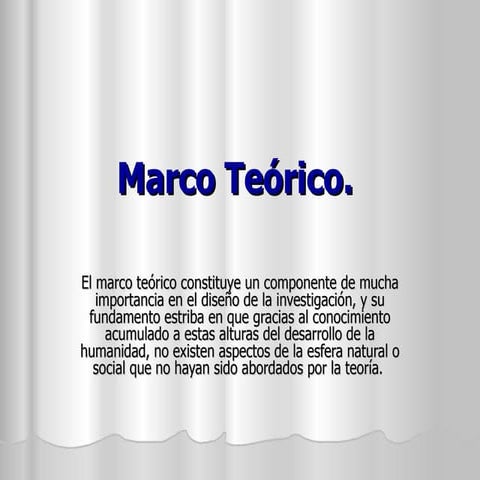Marco TeóRico