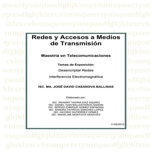 Marco teórico   descifrado de redes