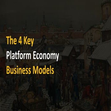 APIdays Helsinki 2019 - The 4 Key Platform Economy Business Models with Marco...