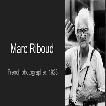 Marc riboud | PPTX