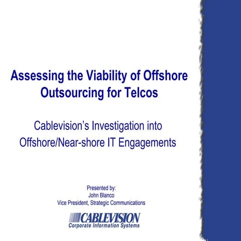 Telcom Offshoring