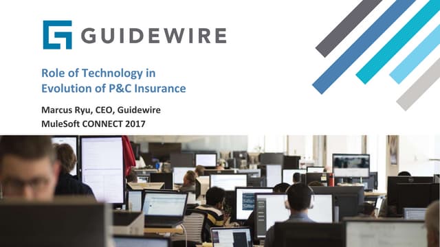 Role of Technology in the Evolution of P&C Insurance (Marcus Ryu)