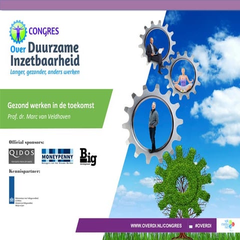 Plenaire lezing: Gezond werken in de toekomst door Marc van Veldhoven