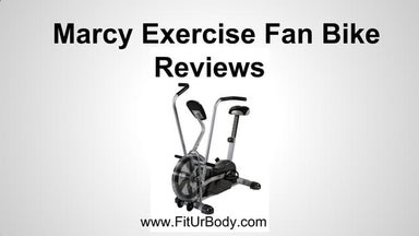 marcy exercise fan bike