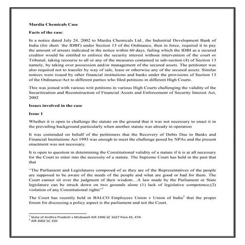 Mardia chemicals case by shreya a322509022