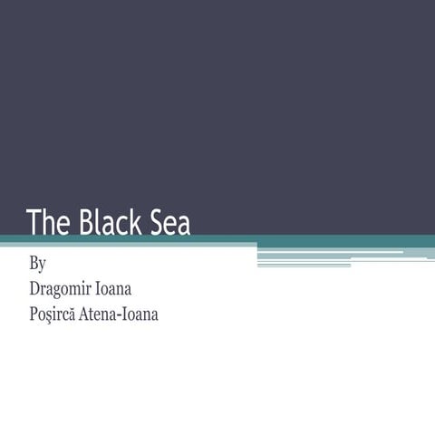 The Black Sea