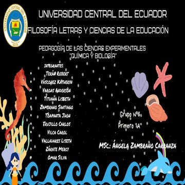 Corrientes Marinas y La Corriente del Niño | PPTX