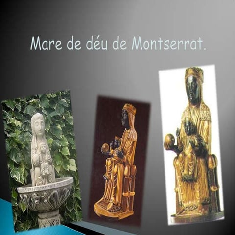 Mare de déu de montserrat