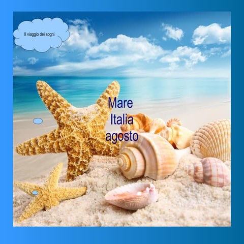 catalogo num. 1 MARE ITALIA AGOSTO