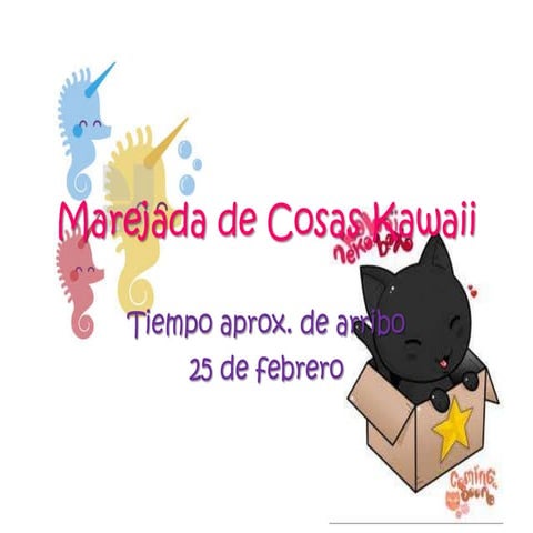 Marejada de cosas kawaii