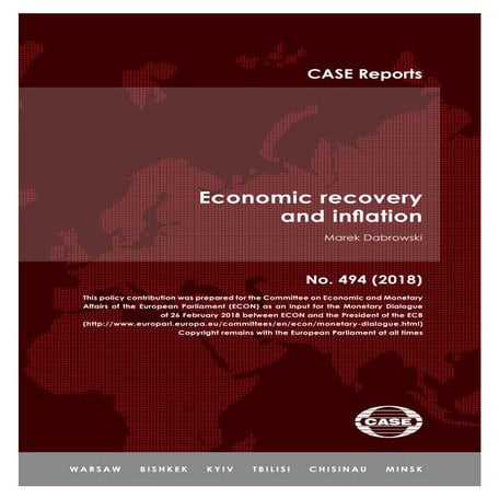 Economic recovery and inflation