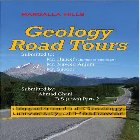 Margalla hills field report