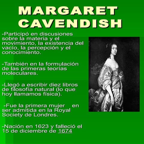 Margaret cavendish