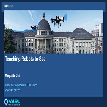 Margarita Chli about TEACHING ROBOTS TO SEE