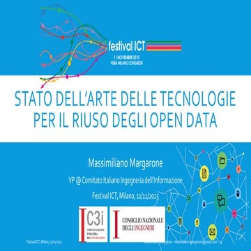 Stato dell'arte delle tecnologie per il riuso degli Open Data