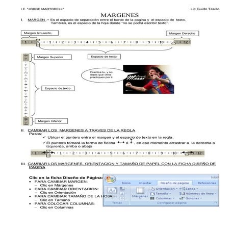 Configurar márgenes en microsoft word | PDF