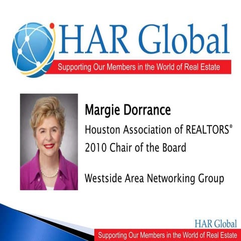 HAR Chair Margie Dorrance Speaks at the Westside Area Networking Luncheon