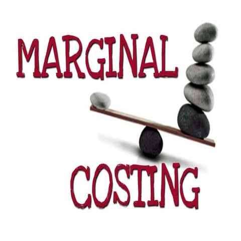 Marginal costing and break even analysis